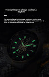 Luxury Maserati Watches Men's Luxury Fashion Trends in Europe and America Luminous Gold Steel Strap. Ideal Present