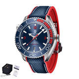 Luxury Brand 100M Waterproof Sapphire Glass Stainless Steel Japanese Movement Watch