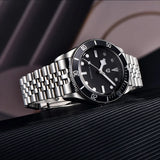 Luxury Design Luxury Men's Automatic Mechanical Top Sapphire Mirror NH35A Fashion Stainless Steel 10bar Wristwatch
