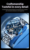 New High Quality Brand Multifunctional Waterproof Luminous Hollow Out Automatic Mechanical Watches