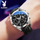 Super Casual Fashion Top Brand Stainless Steel Waterproof Multifunction Quartz Original Business Men's Wrist Watches