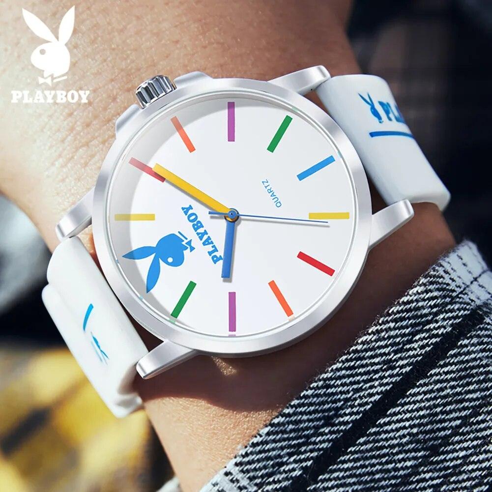 Famous Brand Fashion Casual Watch For Men - Luxury Brand Simple Dial Waterproof Silicone Strap Wristwatch - The Jewellery Supermarket