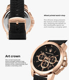 Maserati Luxury Watch Men's Sports Racing Success Series Fashion Multifunction Waterproof Silicone Strap Quartz Watch