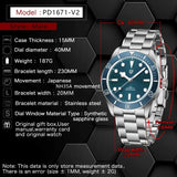 Famous Design Top Luxury Mechanical Automatic Japan NH35 Movt Waterproof Luminous Wristwatches for Men