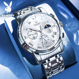 Best Selling Fashion Luxury Top Brand Quartz Watch Original Stainless Steel Multifunction Waterproof WristWatches