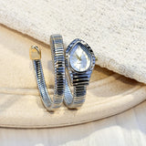 Fashion Selection Snake-Shape Elastic Bracelet Creative Quartz Watch