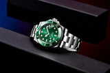 Top Brand Fashion Men's Sports Automatic Mechanical Watch - NH35 Stainless Steel Sapphire Waterproof Wristwatch