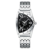 New Arrival Triangle Design Golden Waterproof Stainless Steel Men Sports Quartz Watches - Popular Choice
