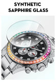 Automatic Mechanical 2260 50M Waterproof Helium Valve Sapphire Man Dive Watch