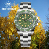 Luxury Brand Calendar Display 20Bar Waterproof Ceramic Bezel 316L Stainless Steel C3 Super Luminous Quartz Men Watches