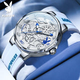 High Quality Top Brand Sports Quartz Watches for Men - Fashion Silicone Strap Waterproof Luxury Brand Men's Watches