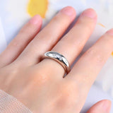 Awesome GRA Certified Round Moissanite Diamonds Rings for Women Silver Engagement Wedding Party Star Fine Jewellery