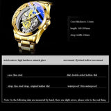 Luxury Top Brand Watch for Men Double-sided Hollow Automatic Mechanical Waterproof Business Wrist Watches - The Jewellery Supermarket