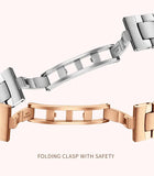 Luxury Brand Stainless Steel Strap Watches for Women -  Fashion Simple Square Quartz Watches, Ideal Gifts