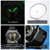 New Arrival Famous Brand Men's Watch Casual Fashion Triangle Large Dial Quartz Watch for Men.Ideal Gift