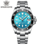 Ceramic Bezel Sapphire Mirror SD1953 Water Ghost Swiss Luminous NH35 Movement Dive 30Bar Waterproof Mechanical Watch