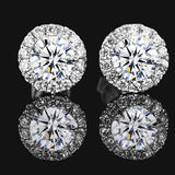 Marvelous D Colour VVS1 1.2CT Moissanite Diamonds Stud Earrings - Sterling Silver 18K Gold Plated Fine Jewellery