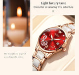Luxury Brand Musical Note Ceramics New Watches For Women - Fashion Ladies Casual Female Quartz Watches