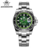 Super Blue Luminous 200M Waterproof Stainless Steel Sports Diving Quartz Watches