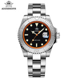 200m Water Resistance Ceramic Bezel Stylish Stainless Steel Quartz Men's Dive Watch