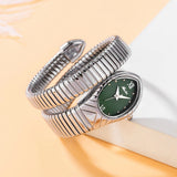 Famous Brand Dress Jewellery Fashion Quartz Snake Watch For Women