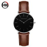 Top Brand Elegant Fashion Simple Low Price Quartz Movement Leather Strap Women Analog Waterproof Wristwatches