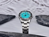 Top Brand New Men's Mechanical Watch NH35 Automatic Men's Sapphire Glass Ceramic Bezel Stainless Steel 10BAR Watch