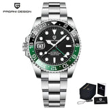 Luxury Design V3 Version GMT Watches Men's Luxury Sapphire Automatic Mechanical Stainless Steel Waterproof Watch