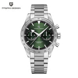 Popular Top Luxury Brand Retro Wide Speed Sport Chronograph VK64  AR with Sapphire glass Quartz Watch For Men
