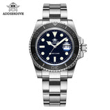 Black or Silver Finish 200m Diver BGW9 Luminous Men's Stainless Steel Quartz Watch