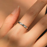 High Quality Charm Star Silver Fashion Shining AAAA Lab Created Diamond Ring