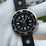 Sapphire Glass Ceramic Bezel Insert Luminous Men NH35 Ceramic Bezel Dive Watch