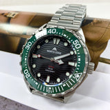 NEW Design Solar Powered Dive Quartz 300M Waterproof Sports Diving Steel Watch