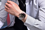 New Luxury Brand BB58 Men's Mechanical Watches - High Quality Automatic Stainless Steel Waterproof Wristwatch