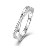 Remarkable D Colour VVS1 925 Silver X Row Moissanite Diamonds Couple Rings - Wedding Engagement Rings