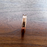 Grooves Domed Polished Finish 4/6/8mm Tungsten Wedding Engagement Rings