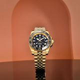 New PD-1662 V5 Men Mechanical Watches Luxury Ceramic Bezel Automatic Watch 100M Waterproof GMT WristWatch for Men