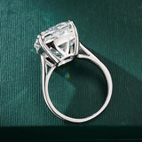 Brilliant Crushed Ice Cut High Quality AAAAA High Carbon Sapphire Gemstone Women Rings -  Fine Jewellery - The Jewellery Supermarket