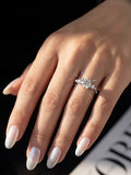 Marvelous 1CT VVS1 D Colour Moissanite Diamond Engagement Ring Fine Jewellery
