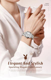 New Original Luxury Women Watch Waterproof Calendar Luminous Stainless Steel Elegant Fashion Quartz Wristwatches