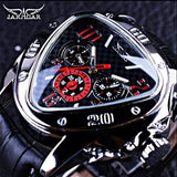 New Arrival Luxury Automatic Mechanical Sports Watches for Men Chronograph Triangular Dial Cool Wristwatches