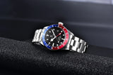 Classic Luxury Brand Mechanical Sapphire Crystal Luminous 200m Waterproof Stainless steel Men's Wristwatch, Best Gift
