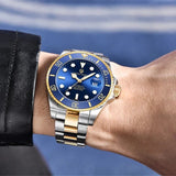 New Top Luxury Brand Men's Mechanical Watch Japanese Movement 100m Waterproof Sapphire Glass Automatic Watch