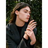 18K Gold Plated Trendy Conch Ocean Series Casting Fashion Charm Ring