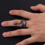 New Arrival -  Exaggerated Dragon Silver Colour Fashion Ring and Many Choices as presents.