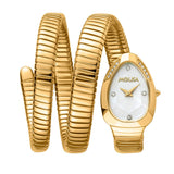 New Bangle Stainless Steel 316L High Quality Snake Design Dress Wristwatch