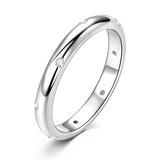 Charming GRA Certified Full Round Moissanite S925 Sterling Silver Rings for Women Engagement Wedding Fine Jewellery