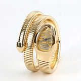 Unique Top Quality Snake Shape Creative Design Pattern Dial Women's Watches Quartz Ladies Watch Fashion Wristwatches