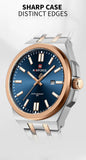 New Arrival Brand Luxury Waterproof Stainless Steel Business Quartz Sport Luminous Date Clock Men Wristwatches