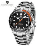 New Top Brand Men's Watch 007 Commander Luxury Mechanical 100m Waterproof Calendar Japan NH35 Men's Wristwatches
